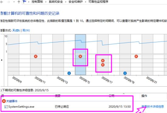 win10查詢(xún)系統(tǒng)問(wèn)題歷史記錄步驟分享