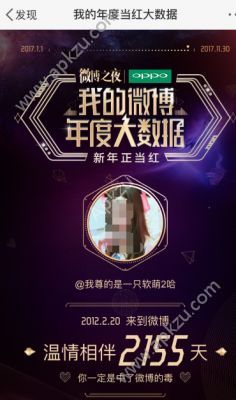 我的微博年度大數(shù)據(jù)怎么查看