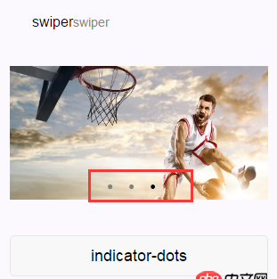 html5 - 小程序的swiper那個點可以給他居右？