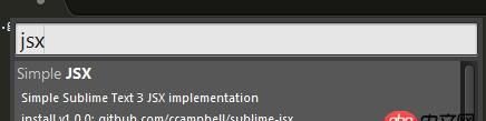 javascript - sublime開發(fā)react插件推薦