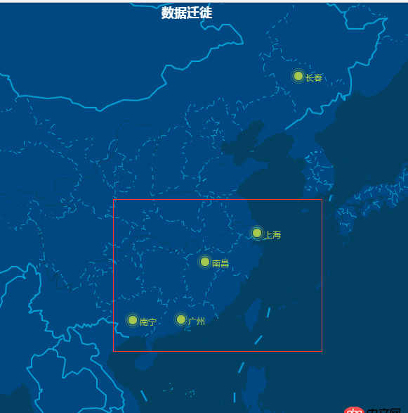 javascript - 仿著echarts官網(wǎng)的地圖做了個(gè)例子，但是只顯示出來了地點(diǎn)，沒有畫出飛機(jī)動(dòng)態(tài)效果？？急