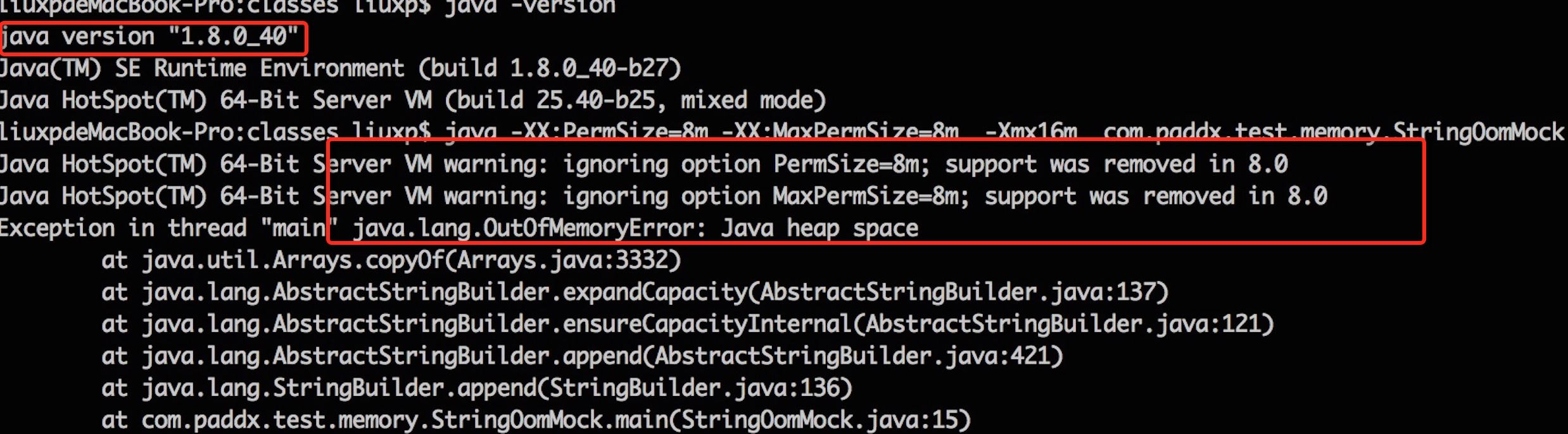 Java8內(nèi)存模型PermGen Metaspace實例解析