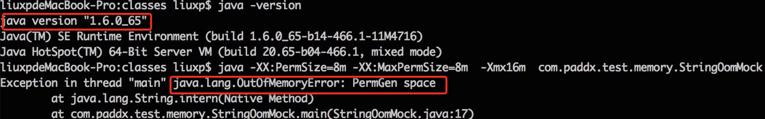 Java8內(nèi)存模型PermGen Metaspace實例解析