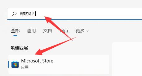 win11微軟商店打開(kāi)位置
