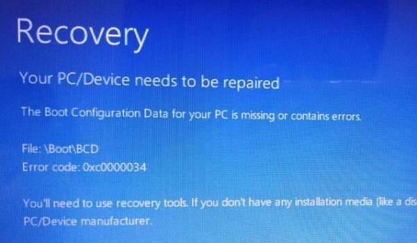 win10開機出現(xiàn)recovery進不去系統(tǒng)怎么解決