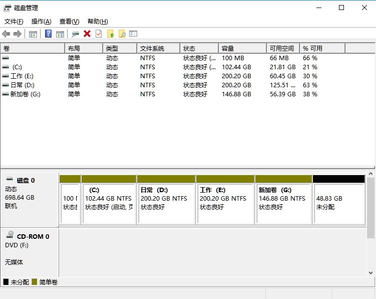 筆記本win11磁盤(pán)分區(qū)方法