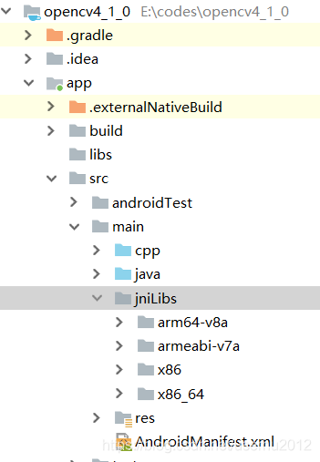使用Android Studio創(chuàng)建OpenCV4.1.0 項(xiàng)目的步驟