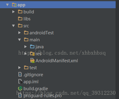 Android Studio下的APP目錄結(jié)構(gòu)詳解