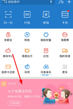 支付寶AR識(shí)花怎么用 支付寶AR識(shí)花玩法教程