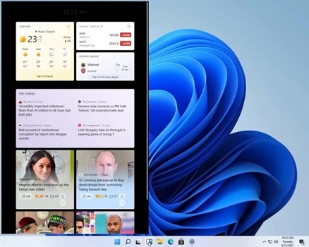Windows11系統(tǒng)截圖曝光 圓角設計及任務欄菜單等更舒適