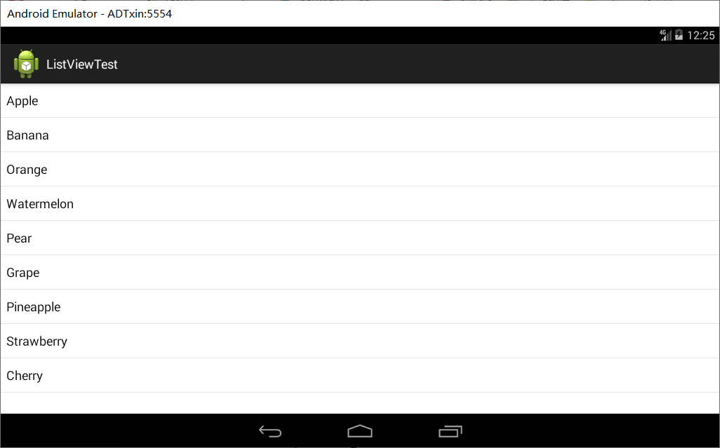 Android ListView UI組件使用說(shuō)明