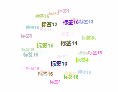 Vue中實現(xiàn)3D標(biāo)簽云的詳細(xì)代碼