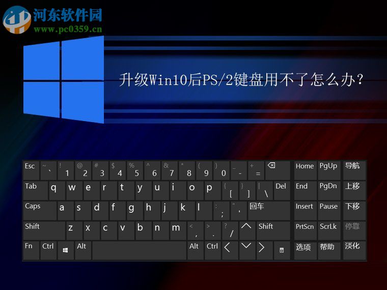 升級Win10后PS2鍵盤不能用怎么辦?解決PS2鍵盤不能用的方法