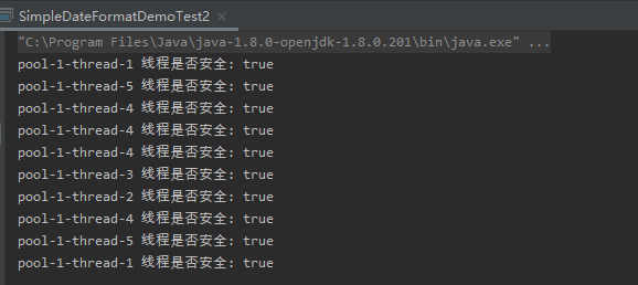 java的SimpleDateFormat線程不安全的幾種解決方案