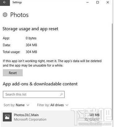 win10中的Photos Add-on怎么卸載？