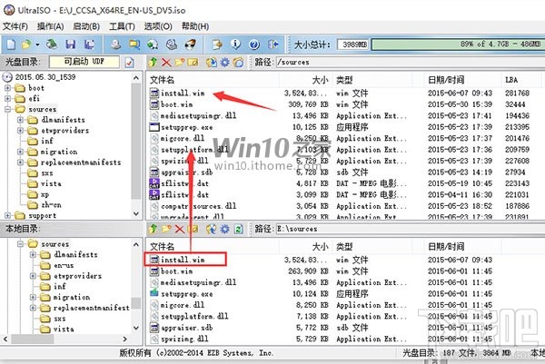 如何向Win10預覽版ISO鏡像中添加語言包？