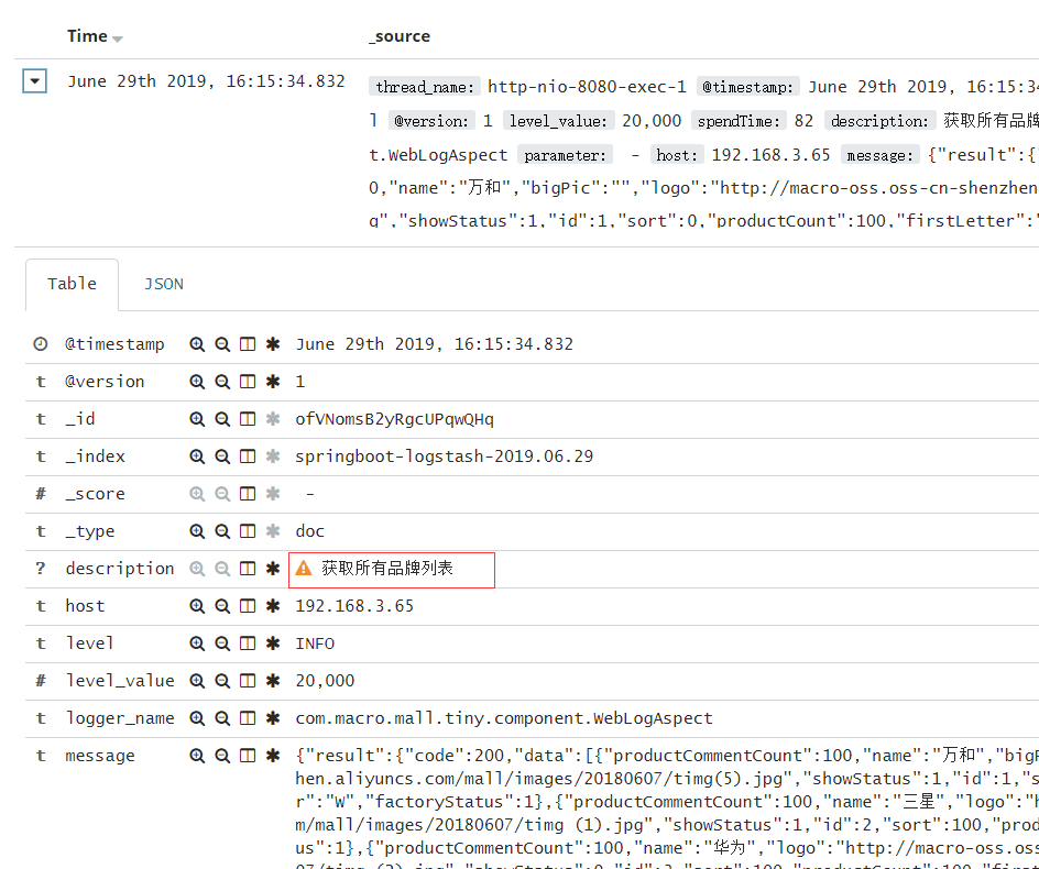 SpringBoot應用整合ELK實現日志收集的示例代碼