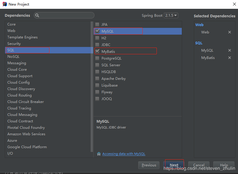 IDEA創(chuàng)建springboot + mybatis項(xiàng)目全過(guò)程(步驟詳解)