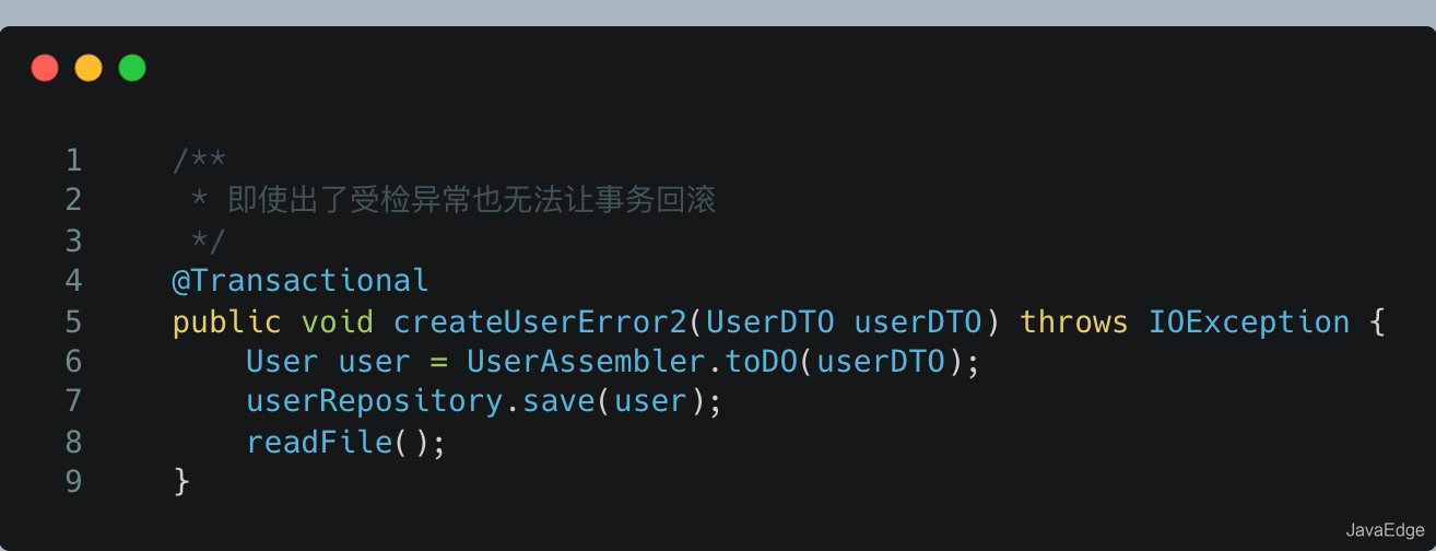 關(guān)于Spring的@Transaction導(dǎo)致數(shù)據(jù)庫(kù)回滾全部生效問(wèn)題(又刪庫(kù)跑路)