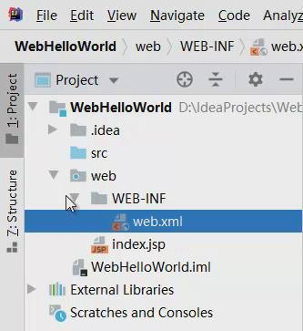 使用IDEA開發(fā)配置Java Web的初始化過程