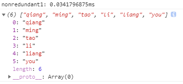 JavaScript常用8種數組去重代碼實例