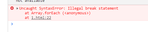 JavaScript中break、continue和return的用法區別實例分析