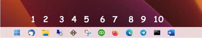 win11不用鼠標(biāo)怎么打開(kāi)任務(wù)欄應(yīng)用