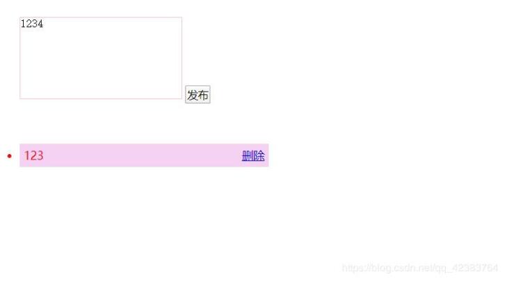 JS實(shí)現(xiàn)簡易留言板（節(jié)點(diǎn)操作）