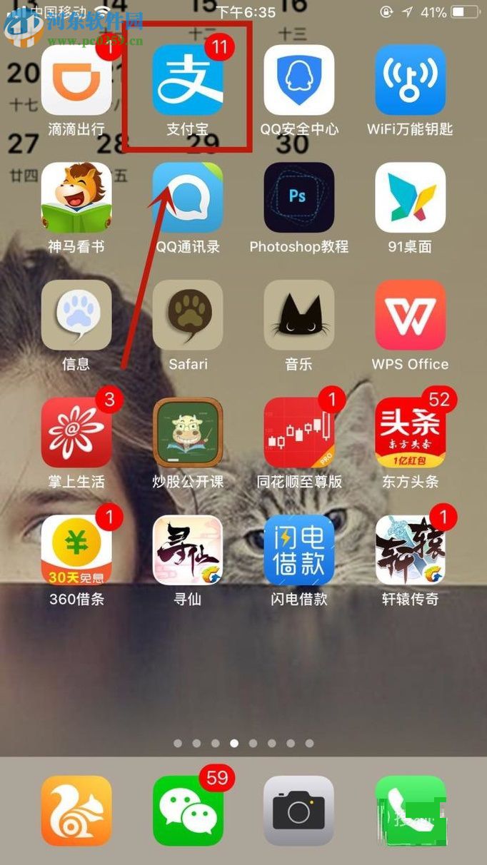 手機支付寶修改登錄密碼的方法