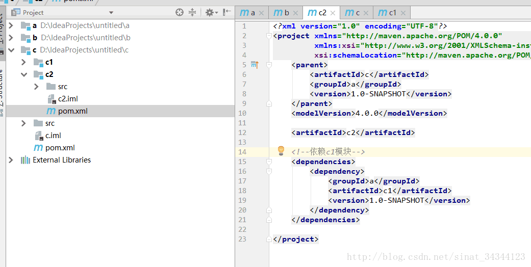 IntelliJ IDEA 構建maven多模塊工程項目(詳細多圖)