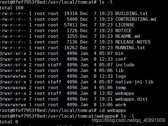 Docker方式啟動(dòng)tomcat訪問(wèn)首頁(yè)出現(xiàn)404錯(cuò)誤