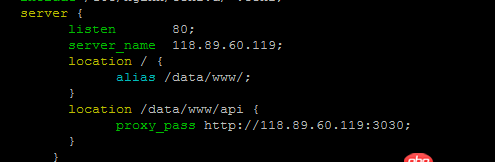 linux - 新手-----nginx怎么配置請求轉發？