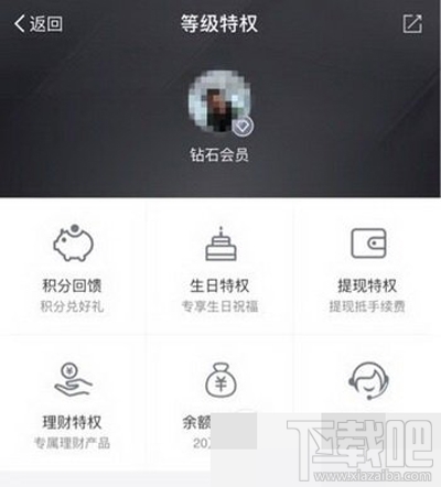支付寶螞蟻花唄鉆石會(huì)員都有些什么特權(quán)？