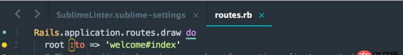 如何關(guān)閉sublimelinter對ruby的語法檢測？