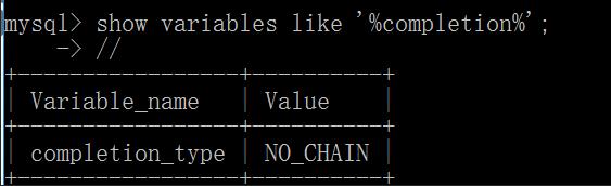 MySQL 事務autocommit自動提交操作
