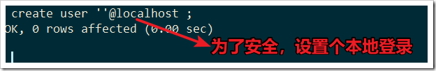mysql用戶管理操作實(shí)例分析