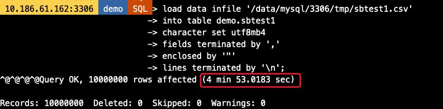 MySQL Shell import_table數(shù)據(jù)導入的實現(xiàn)