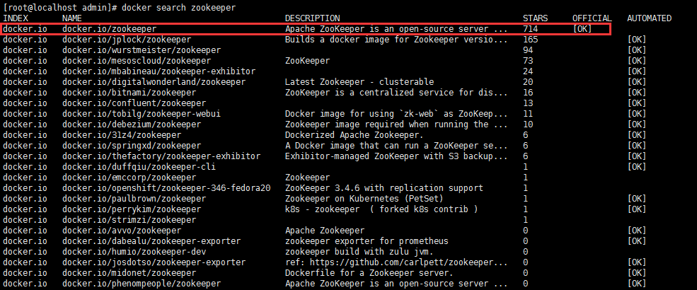 Docker下安裝zookeeper(單機(jī)和集群)