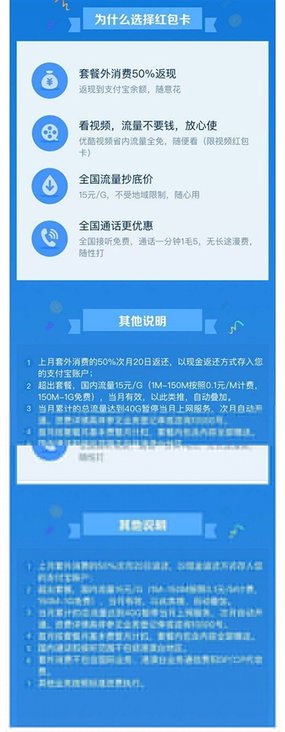 螞蟻紅包卡怎么樣？螞蟻紅包卡資費詳情說明