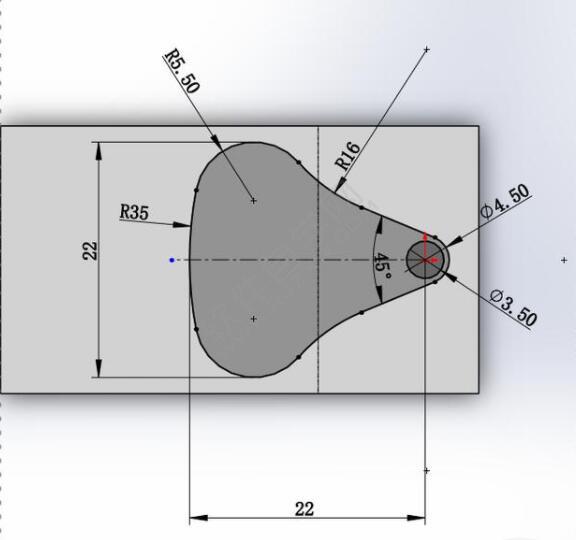 易拉罐拉環(huán)鈑金零件怎么用SolidWorks畫(huà)
