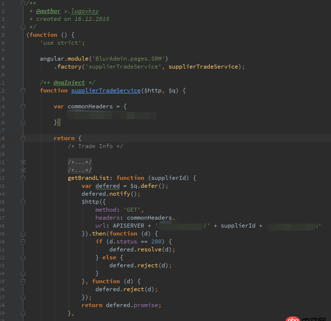 angular.js - 后端接口調(diào)用怎么規(guī)劃 封裝成一個(gè)個(gè) Service 嗎？~