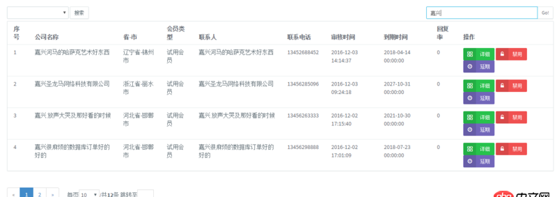 angular.js - AngularJS點(diǎn)擊搜索，實(shí)現(xiàn)數(shù)據(jù)變化