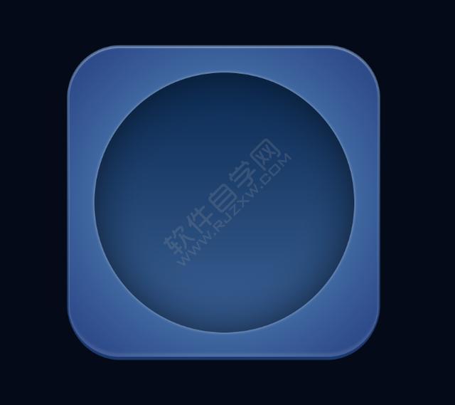 PS制作醫療搜索APP圖標