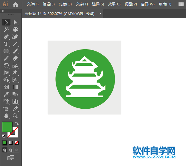 塔樓標(biāo)識的繪制方法