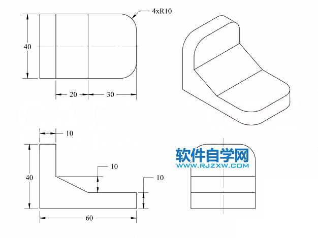 solidworks拉伸倒圓角畫(huà)圖