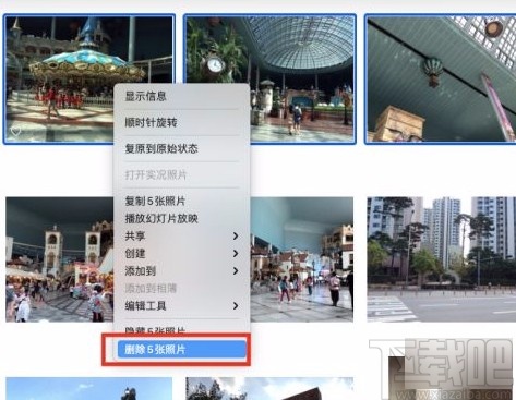 MacOS系統(tǒng)批量刪除照片的方法