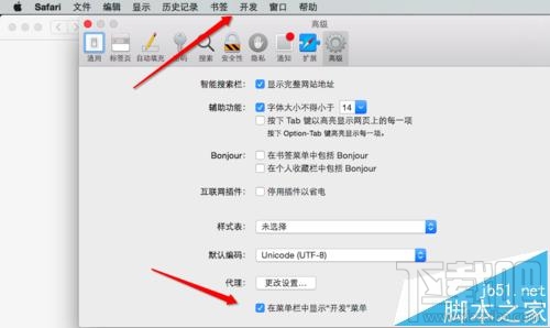 MAC系統(tǒng)中怎么開啟Safari開發(fā)者模式?