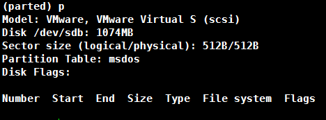 Linux parted磁盤分區(qū)實(shí)現(xiàn)步驟解析