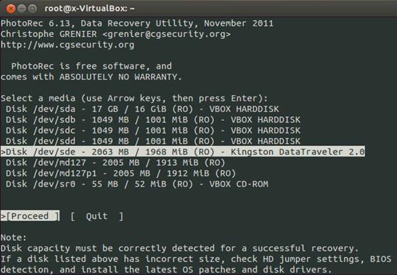使用 Linux 文件恢復(fù)工具恢復(fù)rm -rf刪除的文件