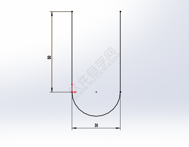 solidworks怎么畫(huà)U型管